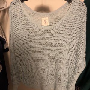 Light blue billabong sweater